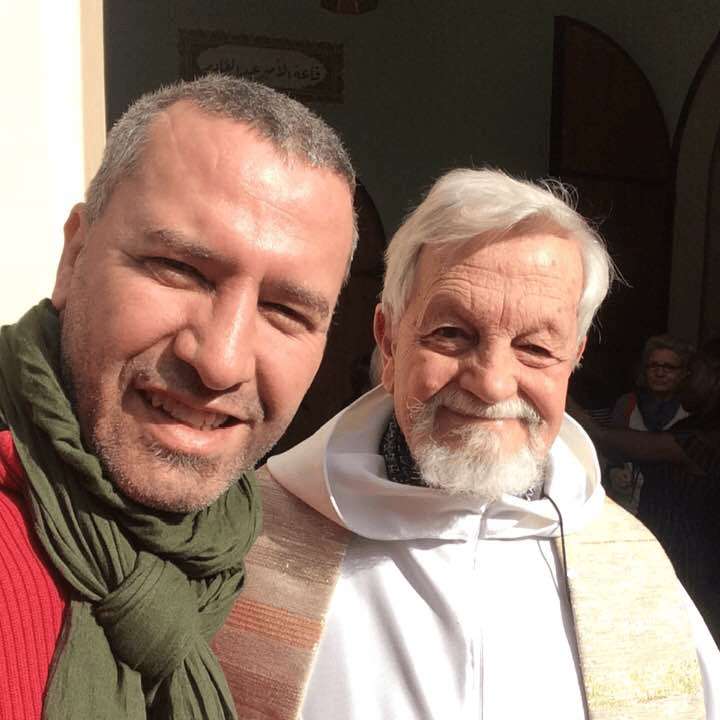 Fr Thierry Becker with Salah 2
