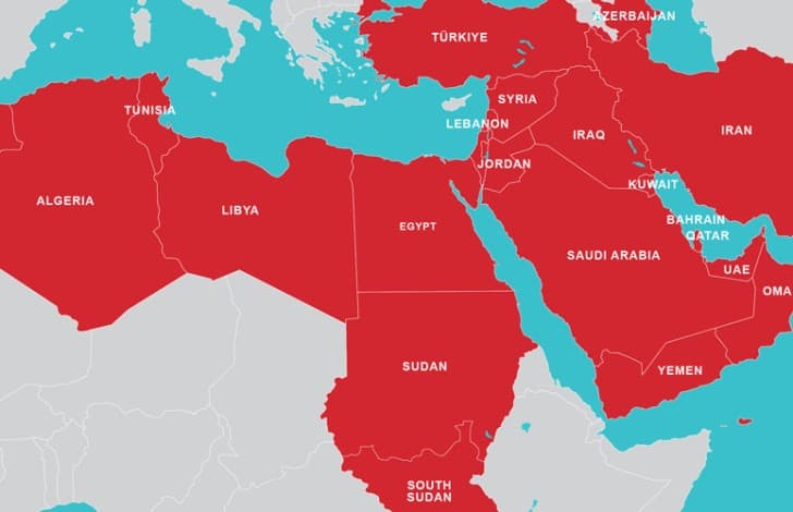 MENA countries map 2022-update (1) feat