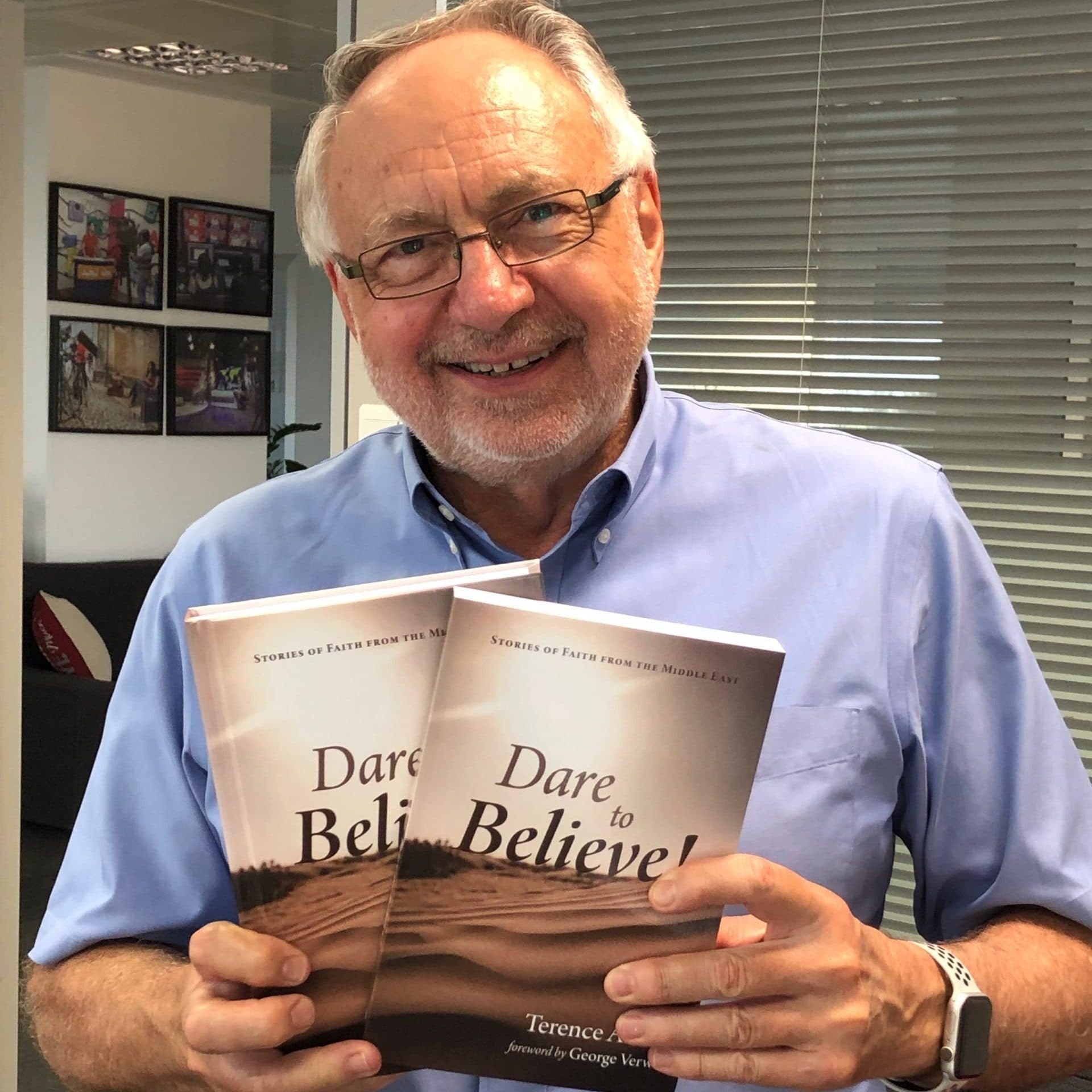 Terence Ascott with Dare to Believe!