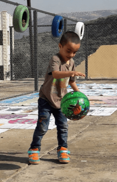 boy with ball
