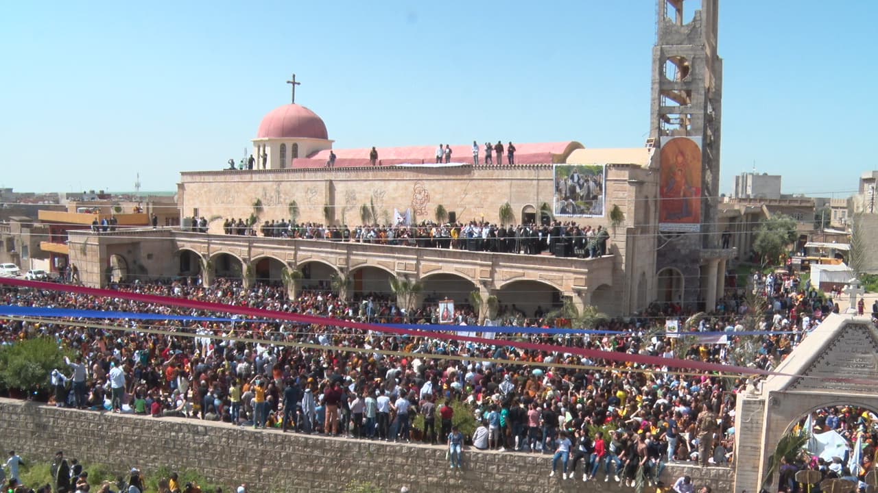 Outdoor Gathering Palm Sunday